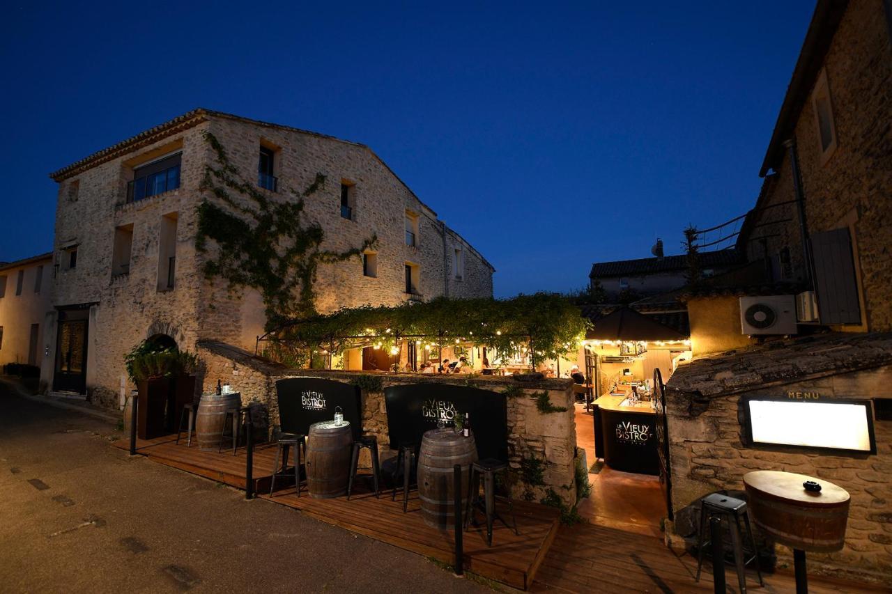 Les Chambres Du Vieux Bistrot Cabrieres-d'Avignon Exterior photo